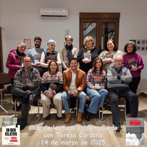 La escritora Teresa Cardona visita nuestro Centro de lectura